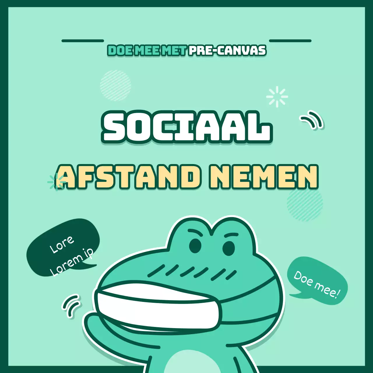 Sociale afstand