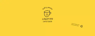 Ilustración dibujada a mano en blanco y amarillo