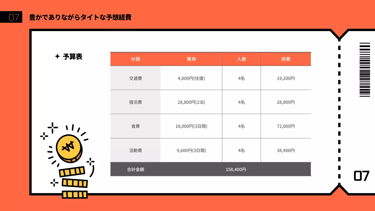 緑と青を基調とした旅行テーマ