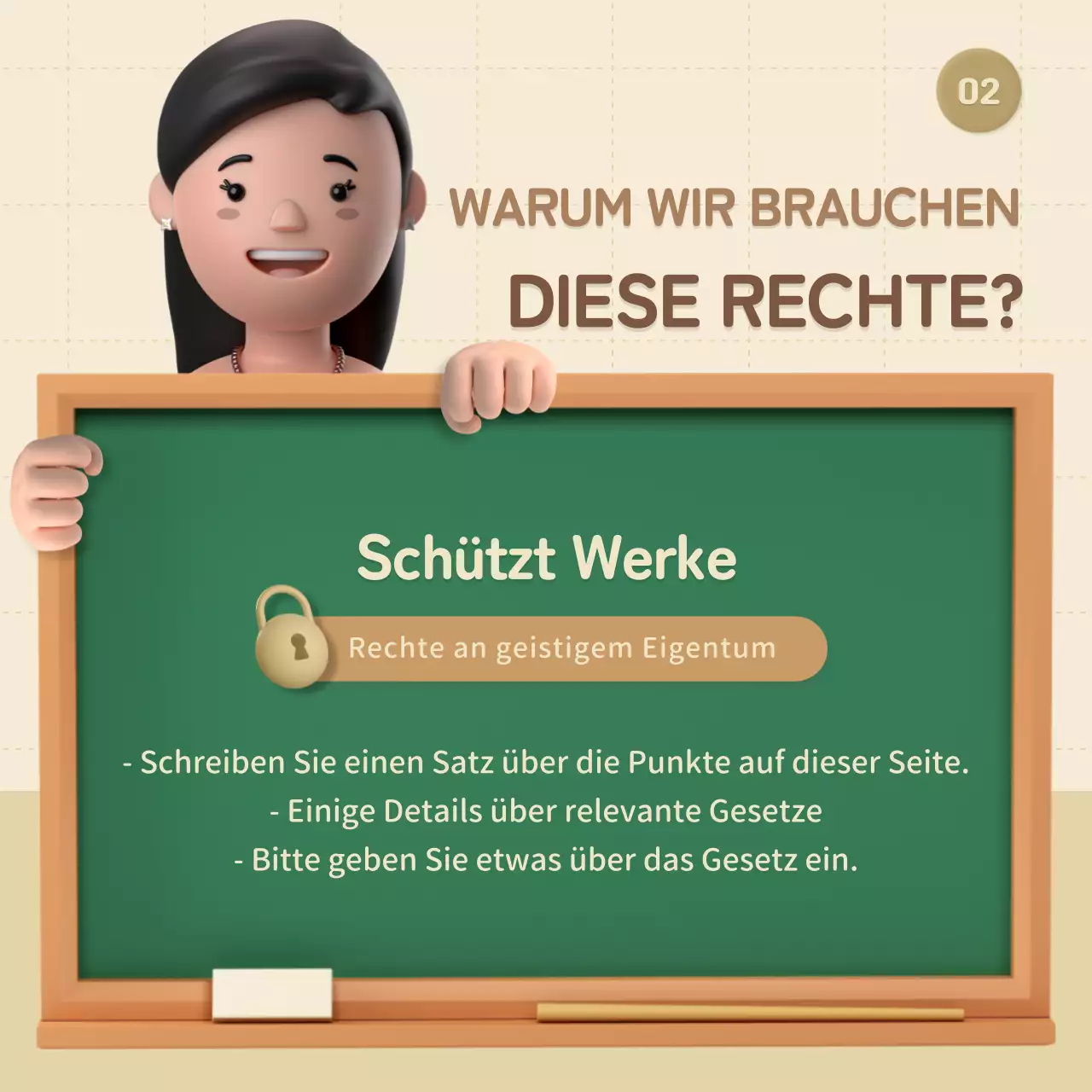 Einführung in beige, 3D, stereoskopische IPRs