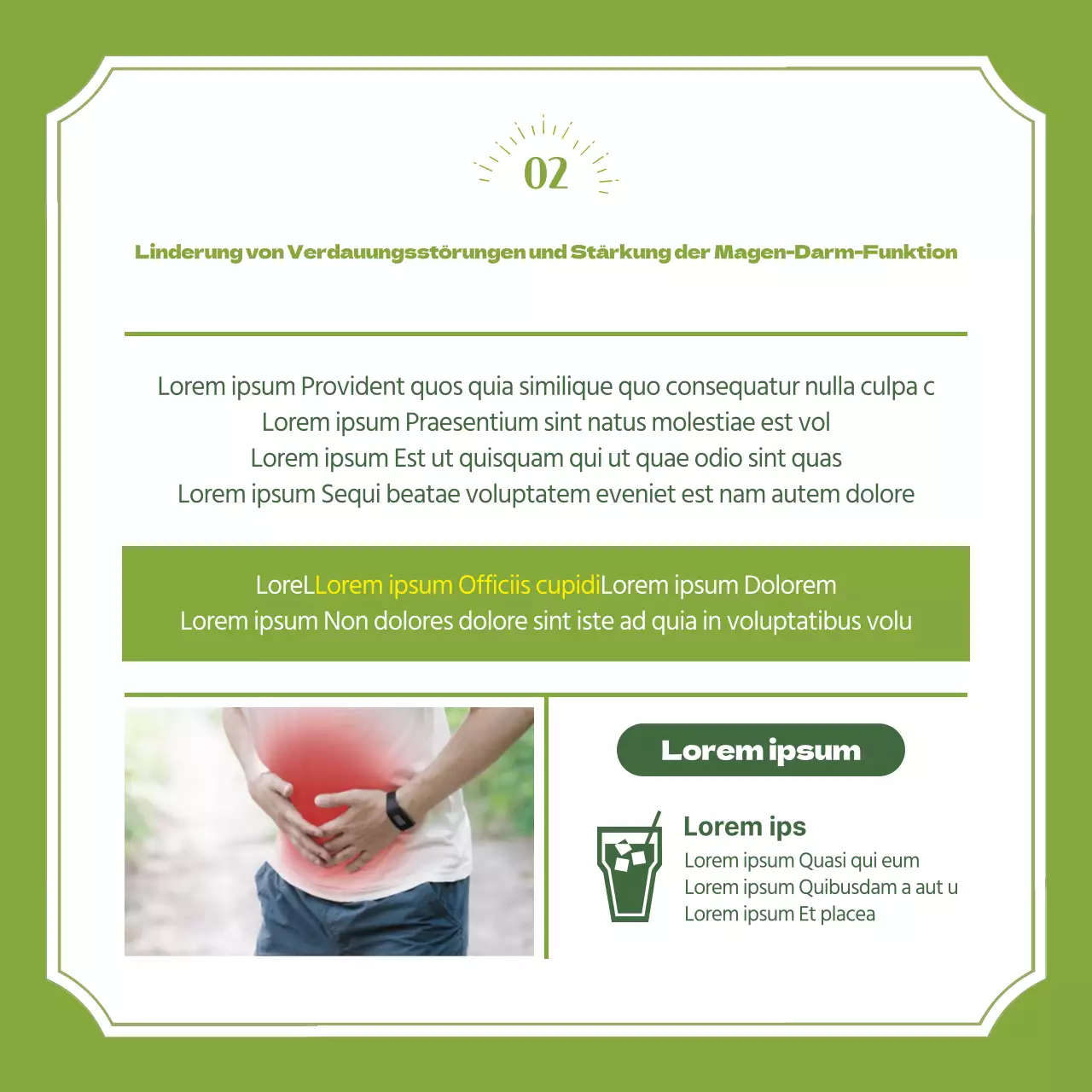 Die Vorteile von Pflaumen in einer grünen Umgebung cardnews design