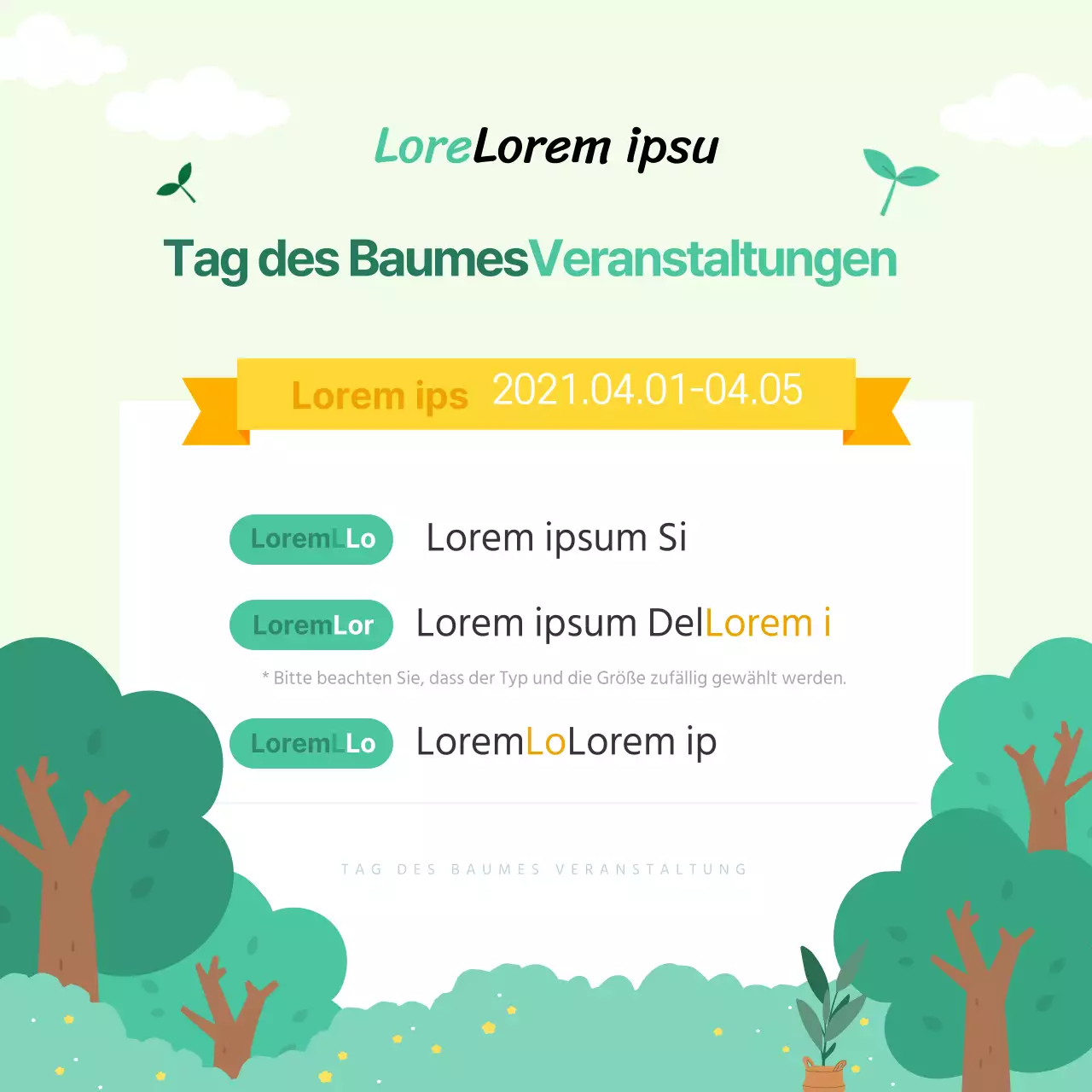 greenEasterEventDesign