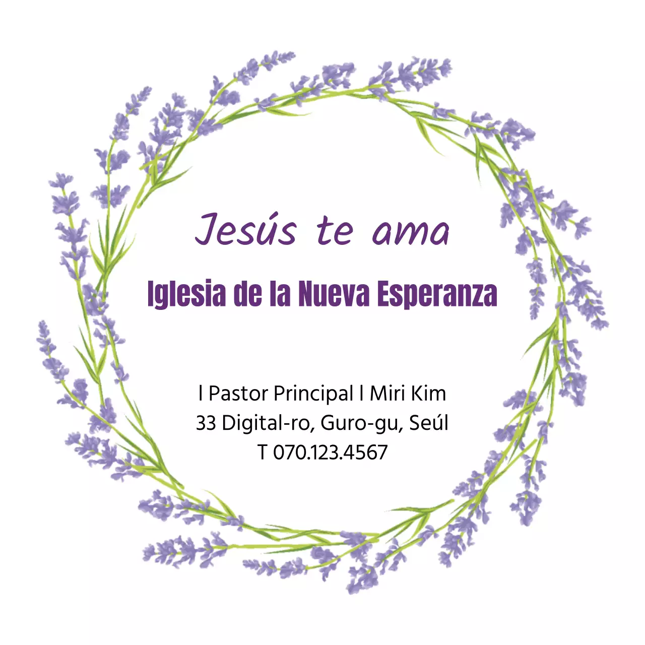 Púrpura Vintage Ilustración Marco Iglesia