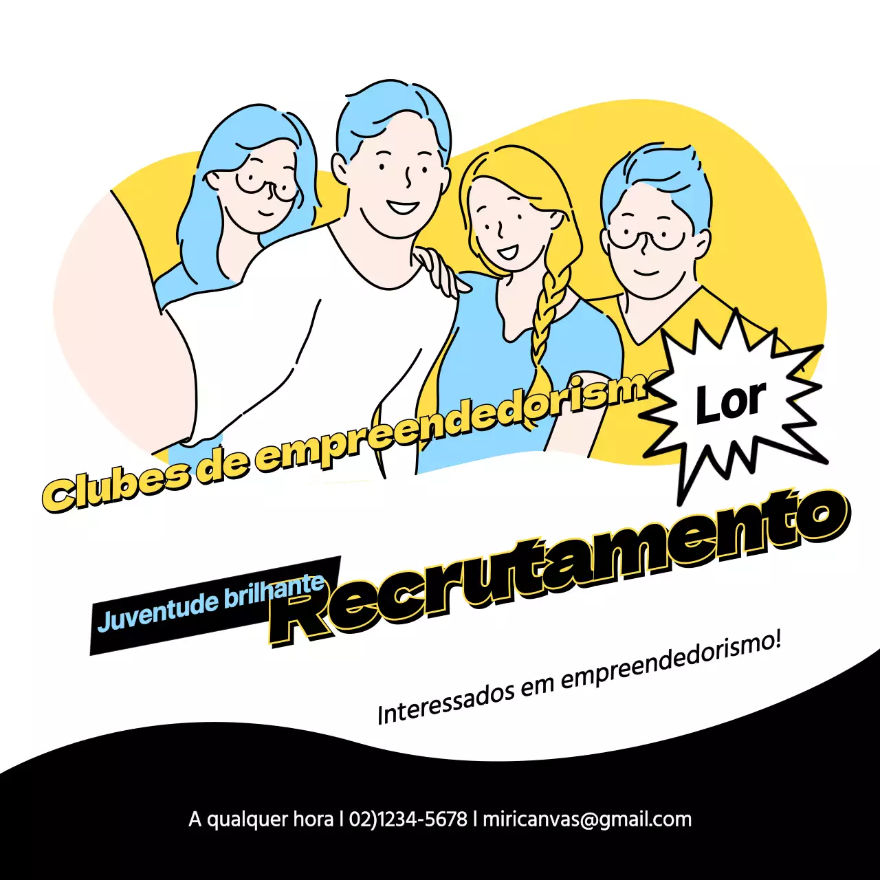 Recrutamento de novos clubes de empreendedorismo