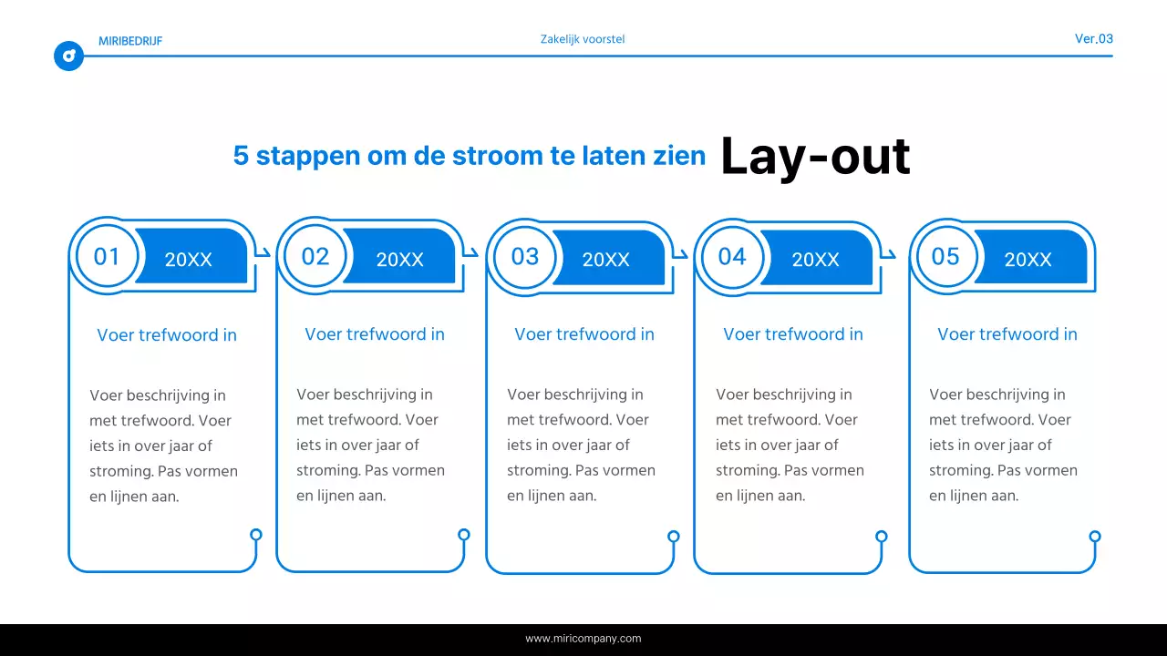 Eenvoudig blauw en wit tekstmarkeringsrapport