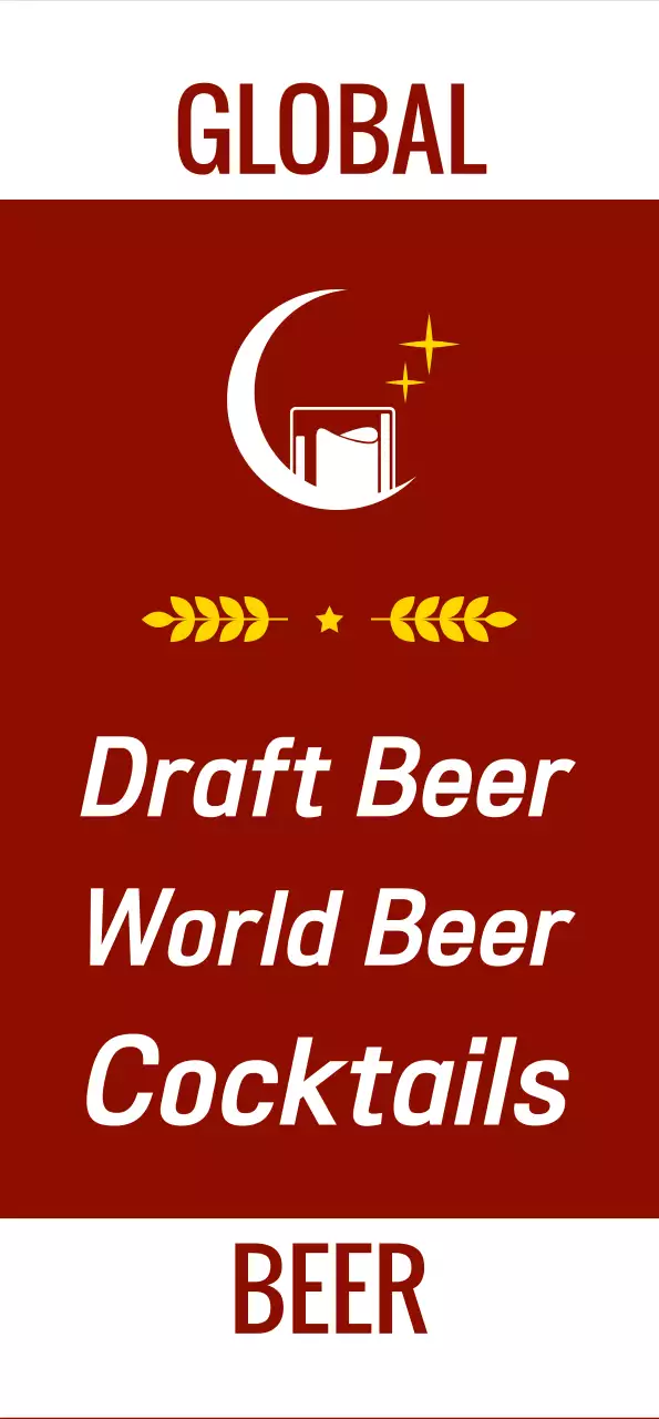 Emotional pub with wine and white beer photos and logo