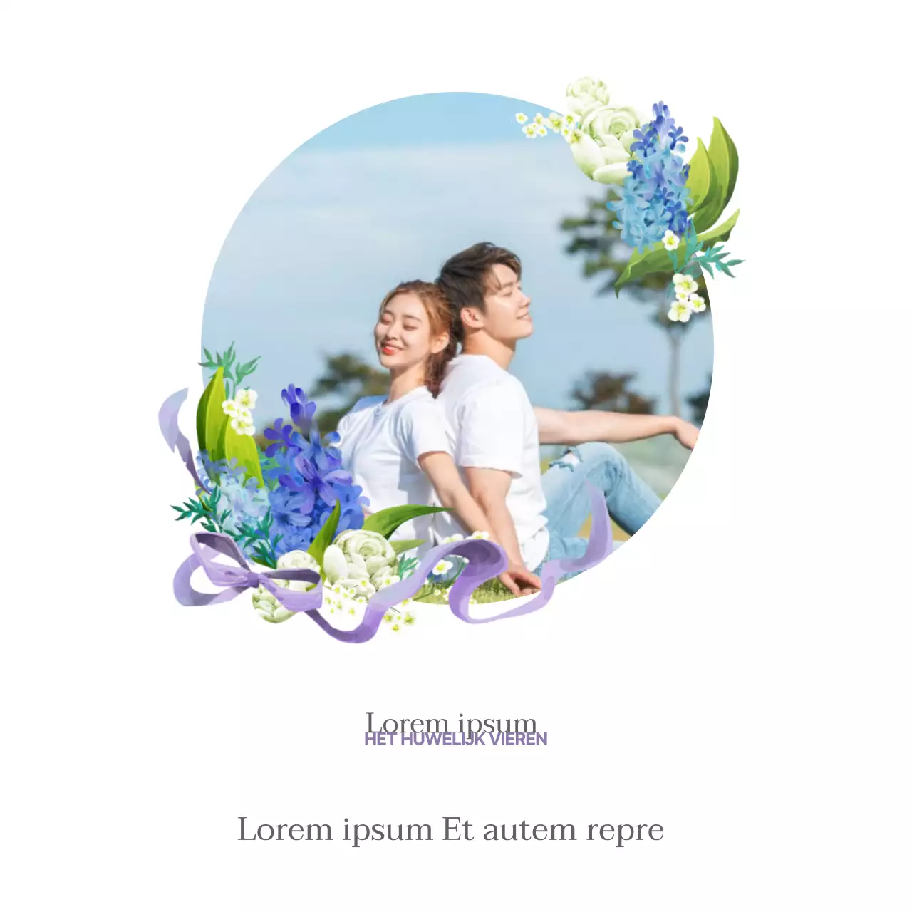 Mockup sjabloon/Viering, jubileum