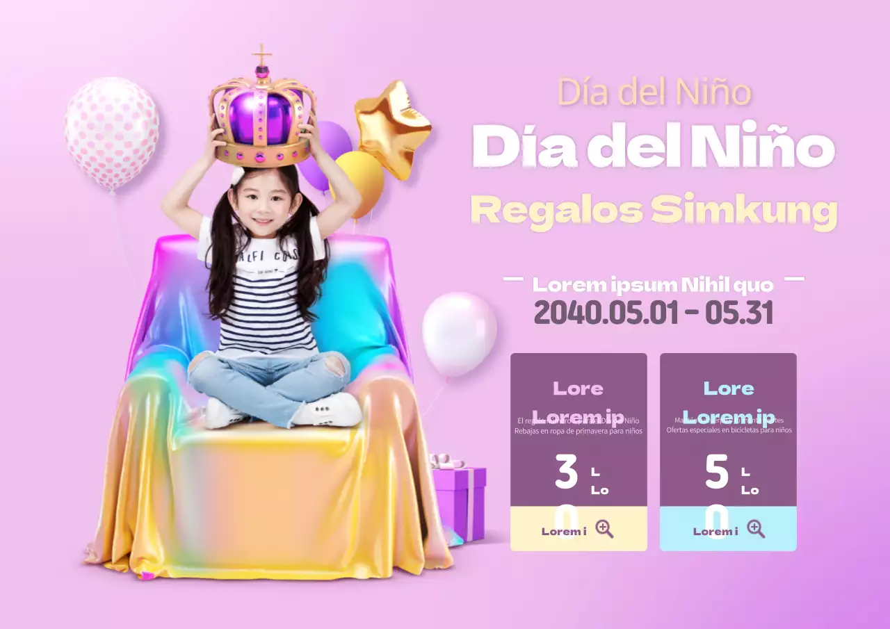 Regalo sencillo para el Día del Niño