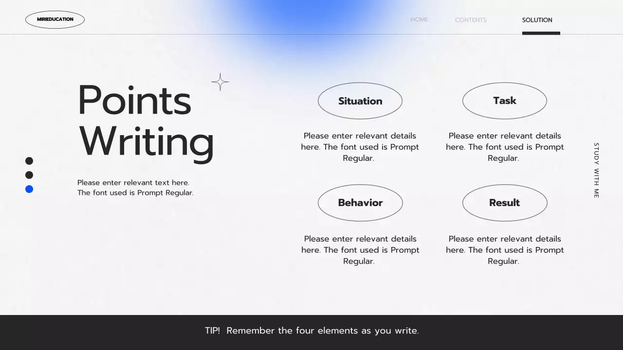 Presentasi Panduan Kuliah Modern Biru