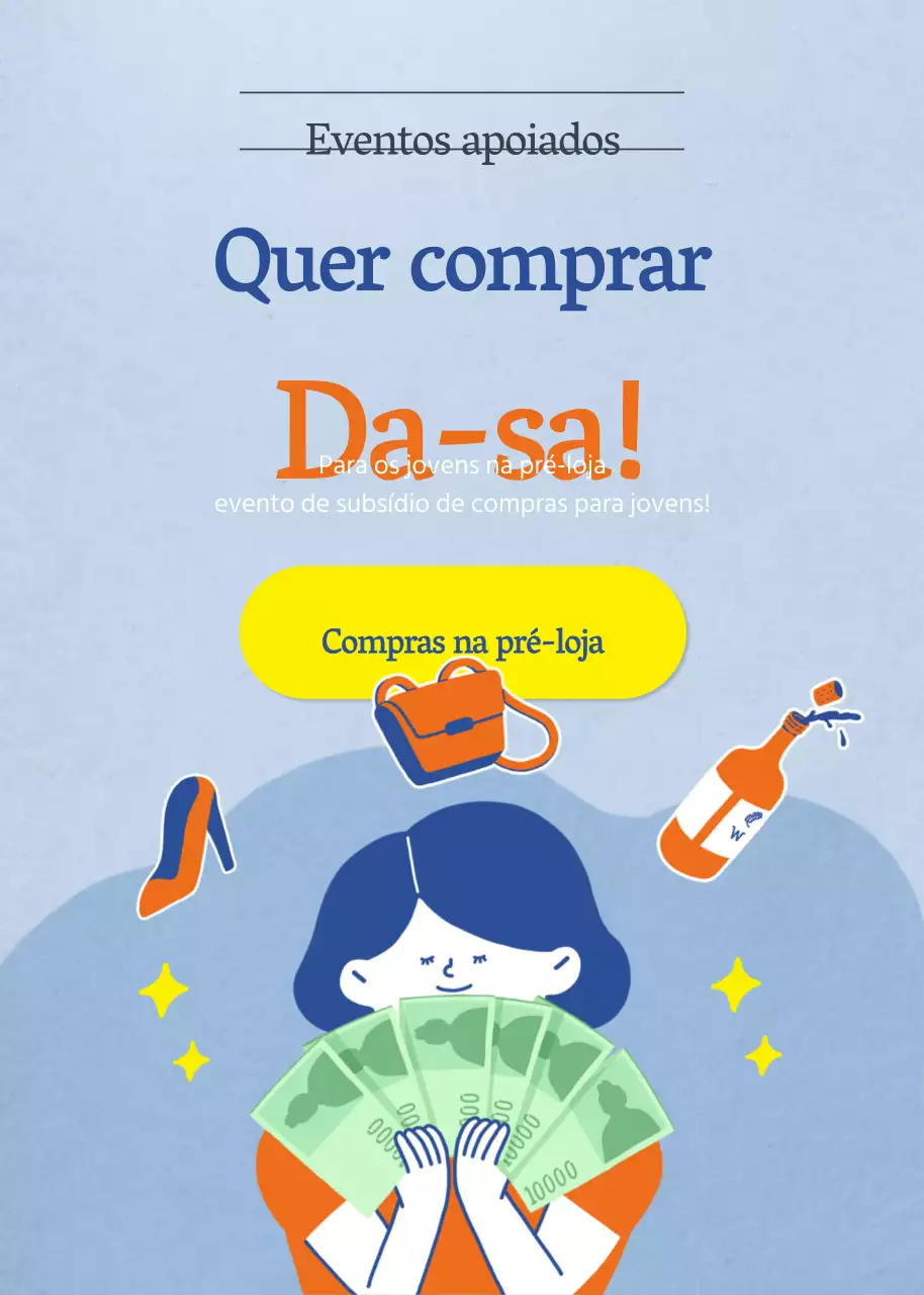 Eventos de apoio às compras