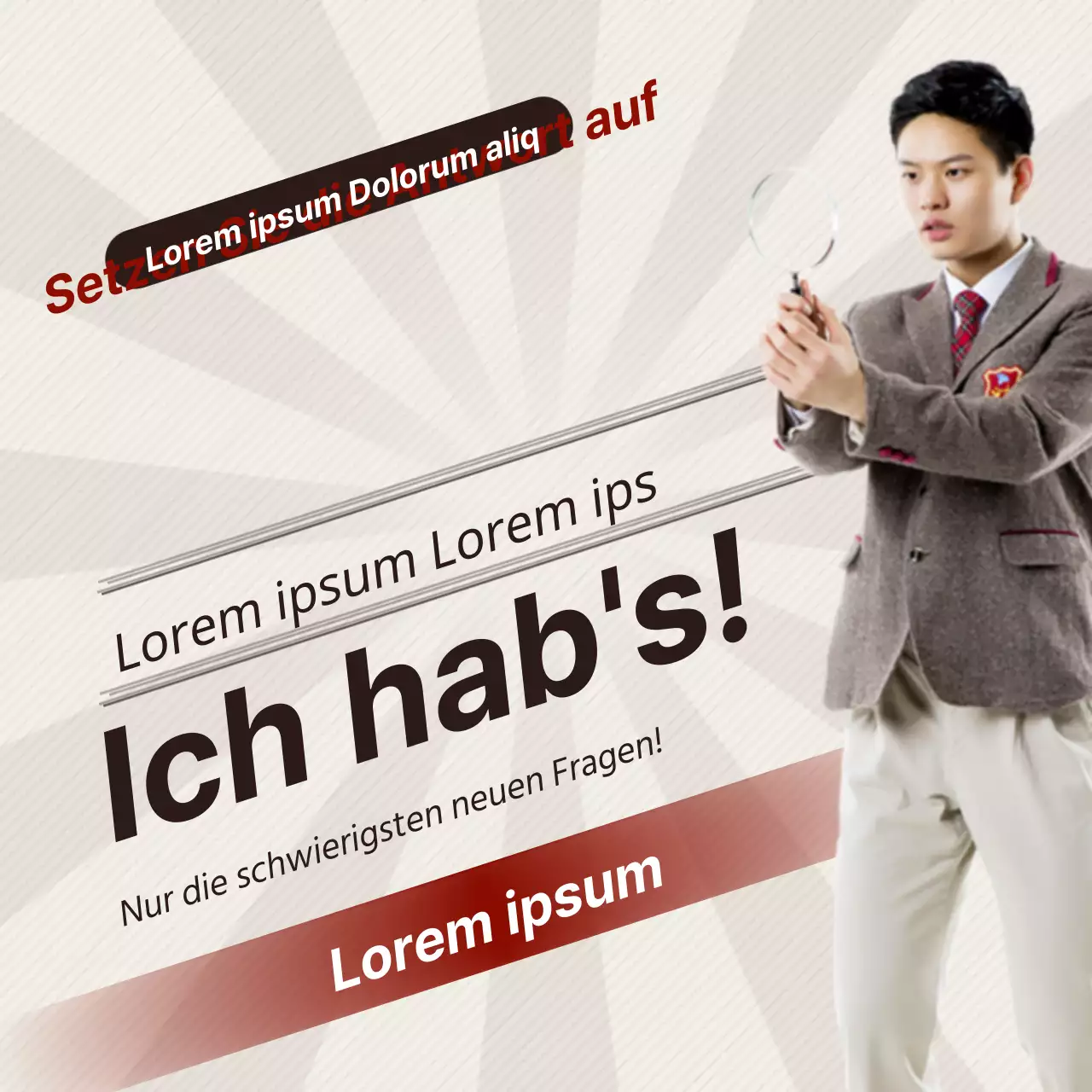 Die Suche nach der richtigen Antwort