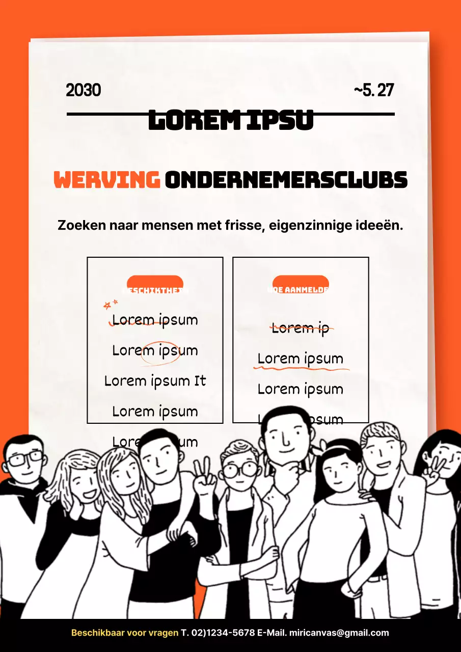 Werving van ondernemersclubs