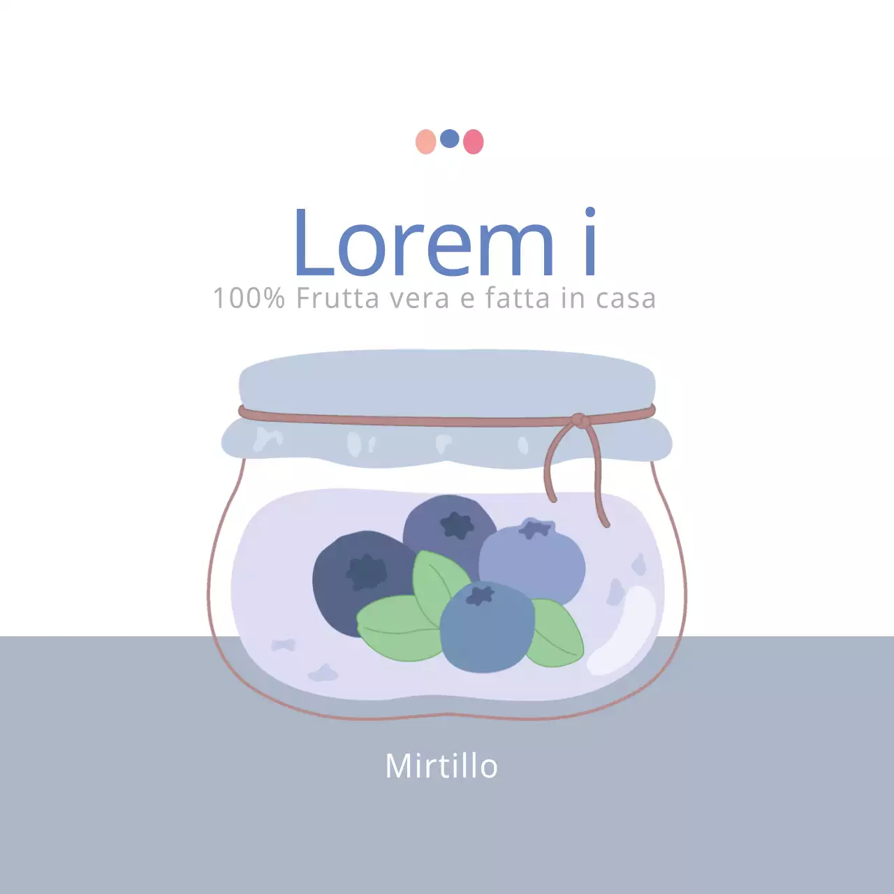 Marmellata di mirtilli