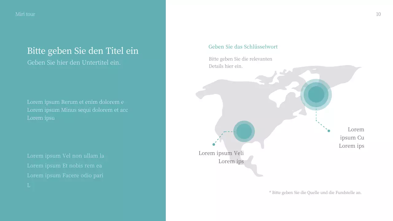 Präsentationen zum Thema Reisen