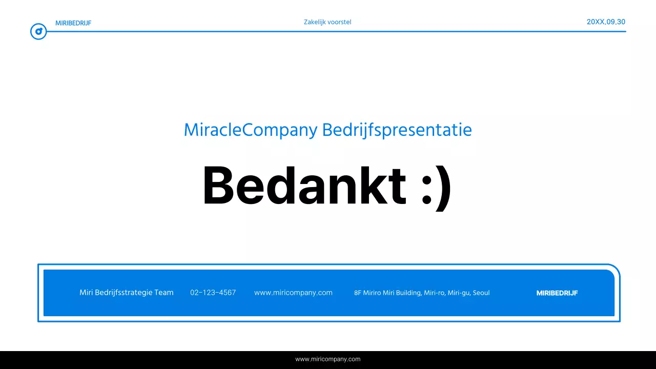 Eenvoudig blauw en wit tekstmarkeringsrapport