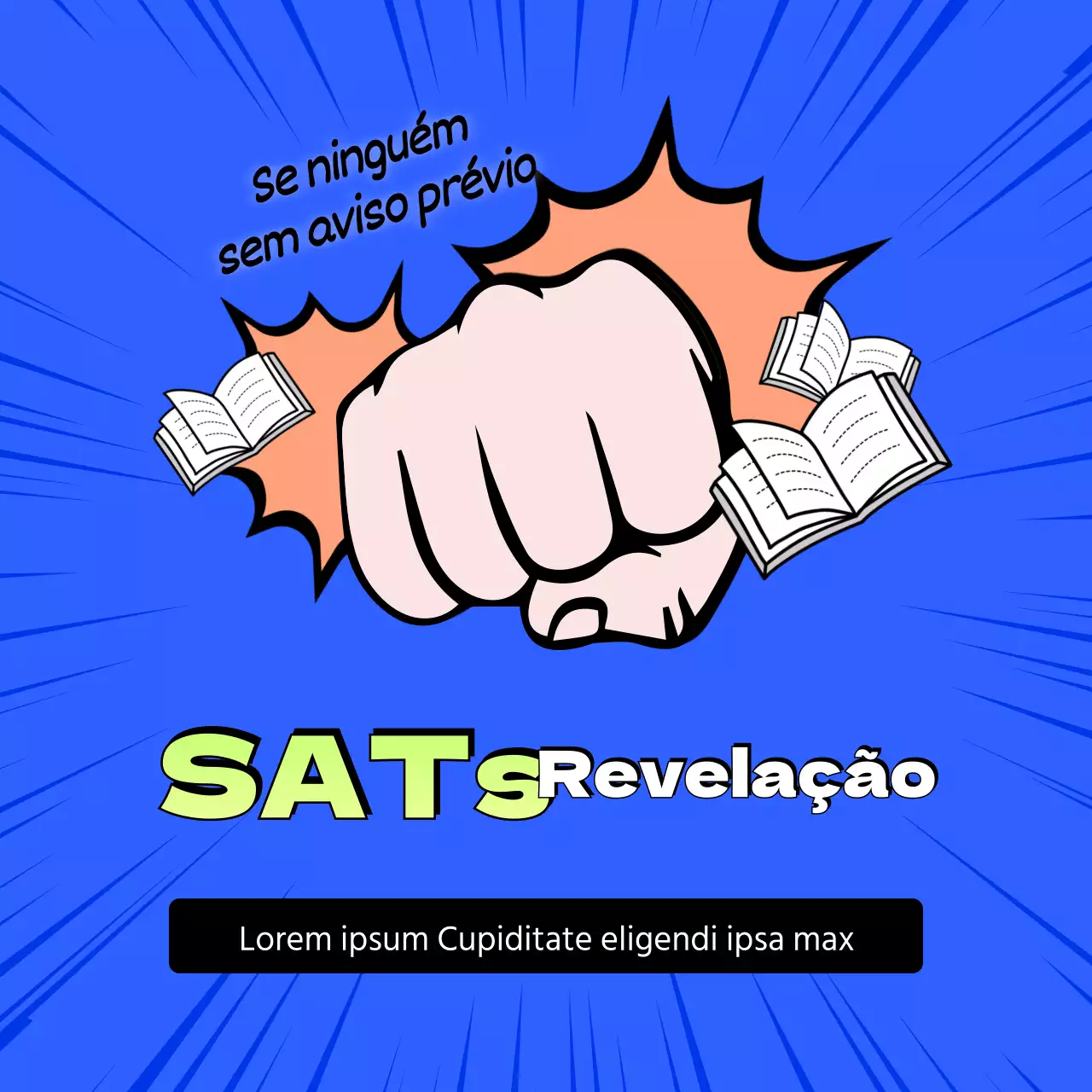 caderno de apontamentos de efeito punho azul lápis título evento sat