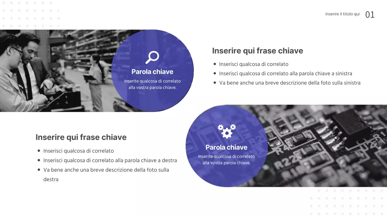 Presentazioni per seminari