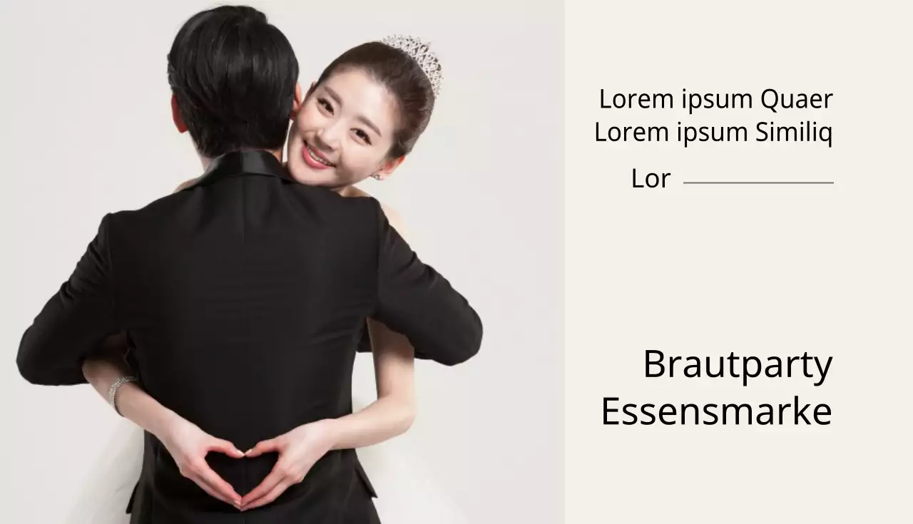 Gutscheine für Hochzeitsessen