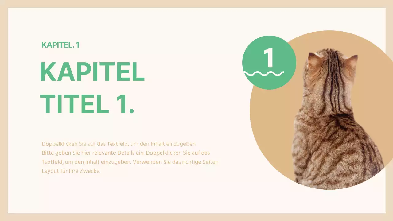 Präsentation für Haustiere