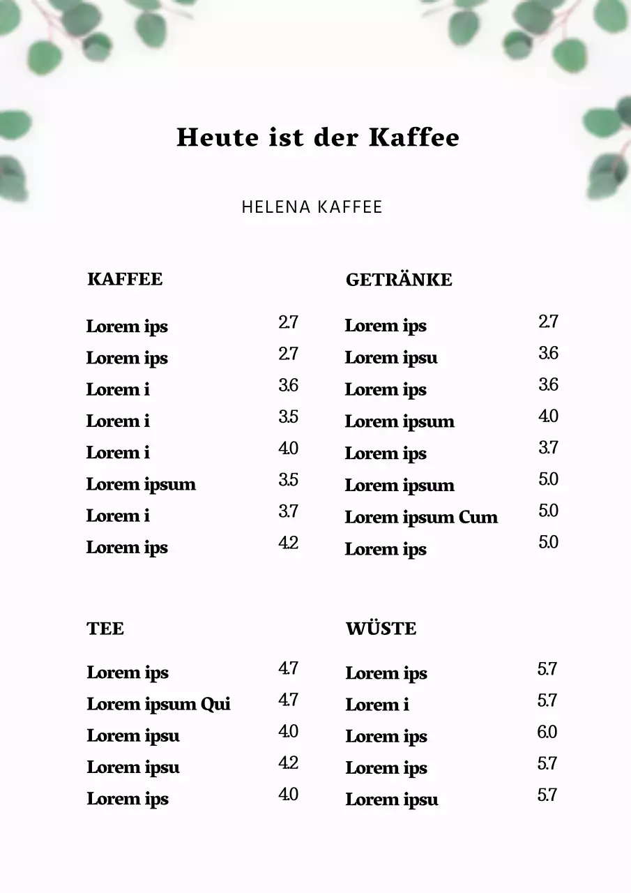 42611_Café-Menü-Tafel