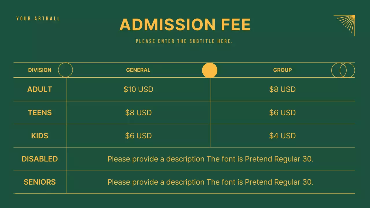 다채로운 추상 미술 가이드 프레젠테이션