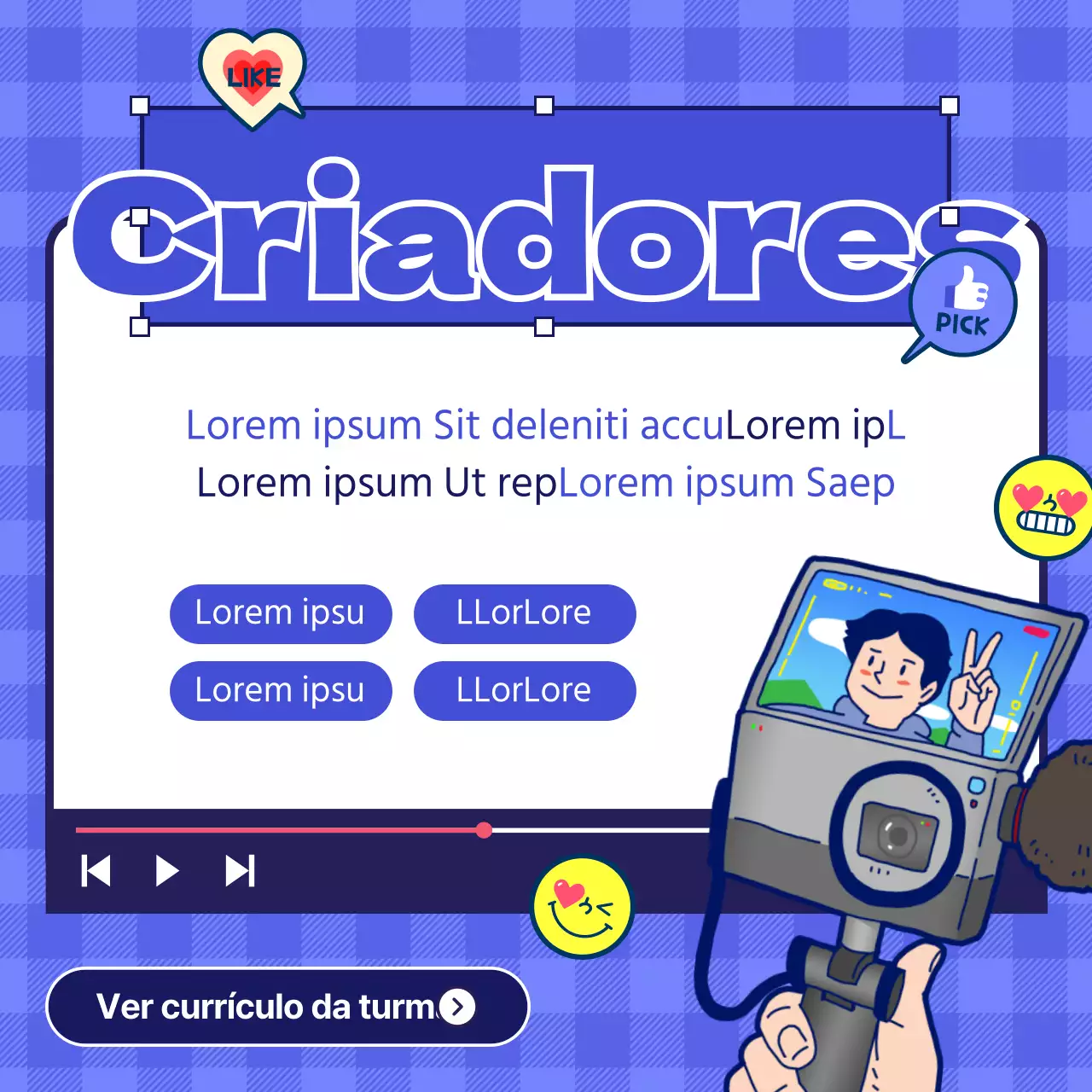 Criador Tema de educação com conceito de ilustração de linhas limpas azuis