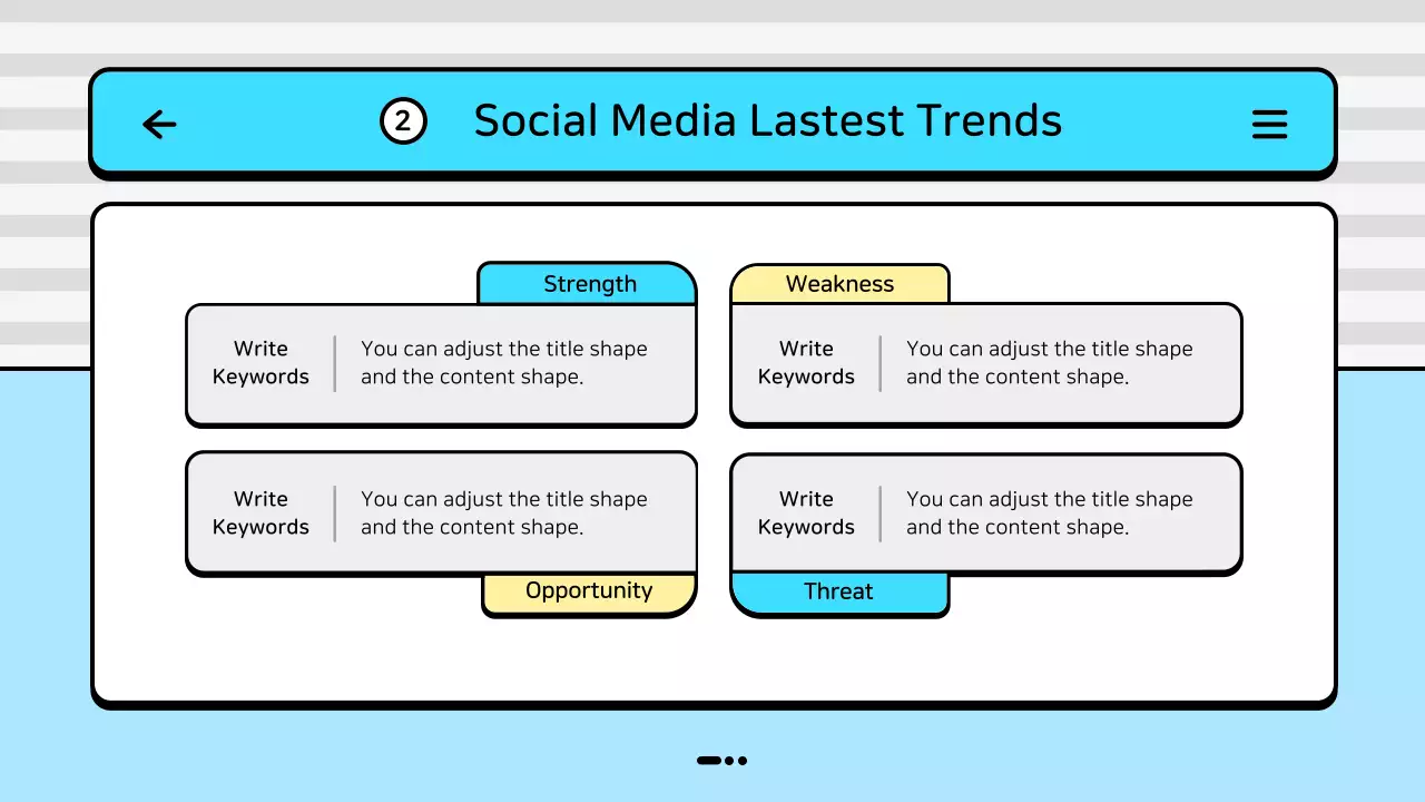 Blue Modern Marketing Report Document Presentation