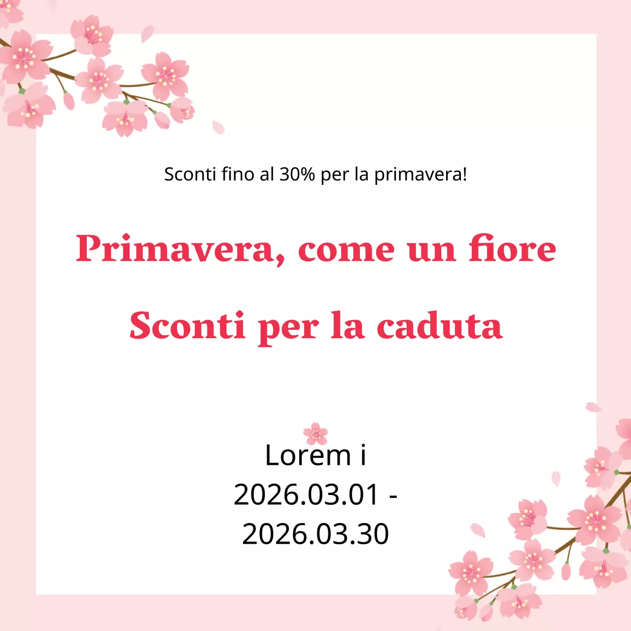 43818_Vendita di primavera