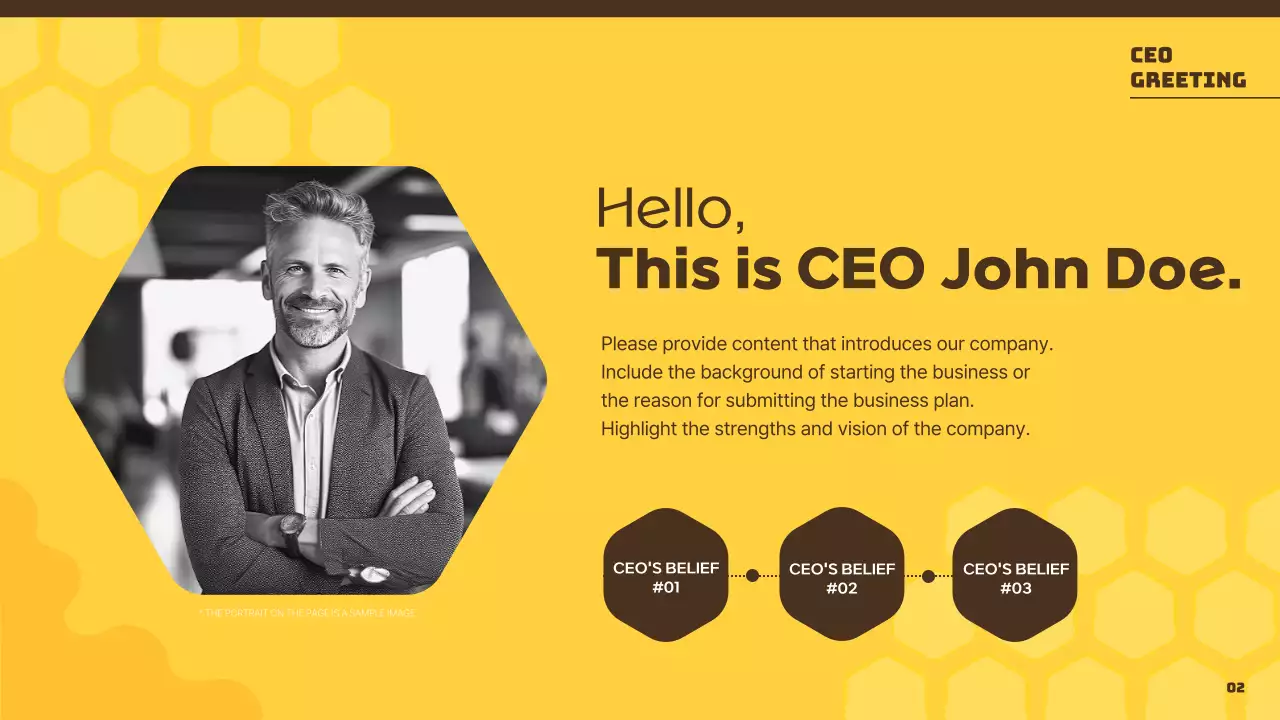 Yellow Minimal Honey Promotion Presentation