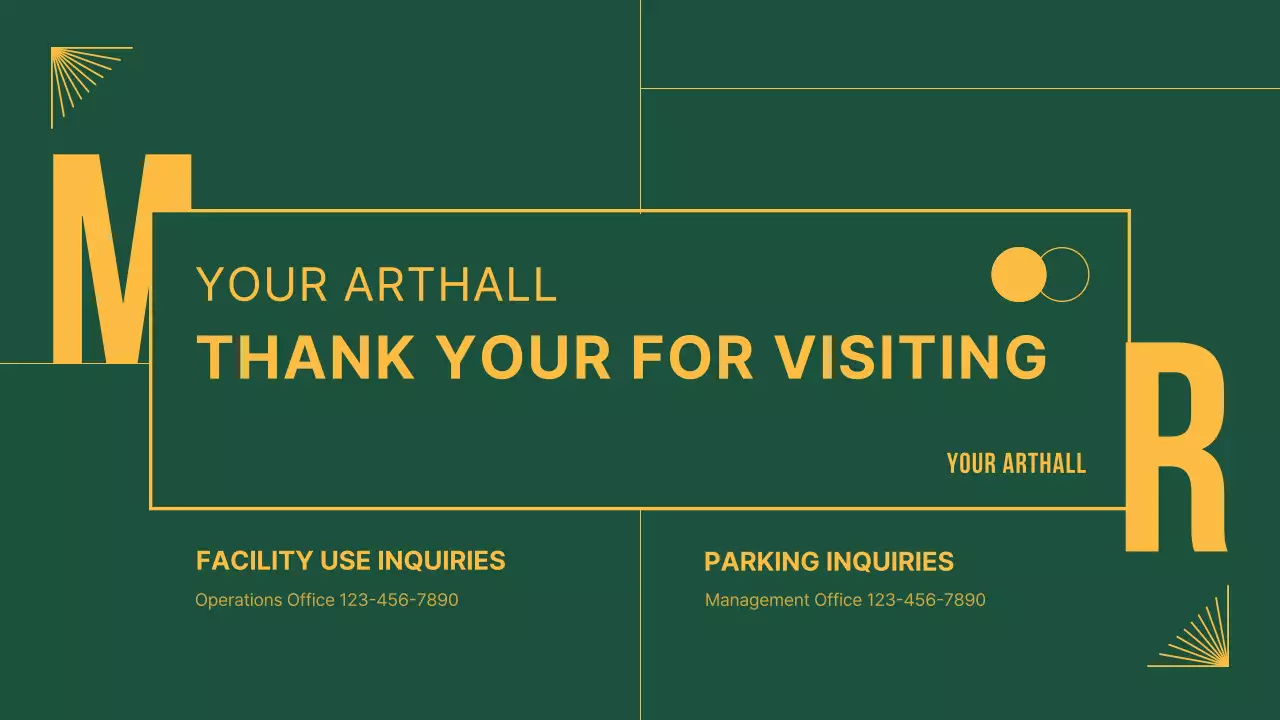 다채로운 추상 미술 가이드 프레젠테이션