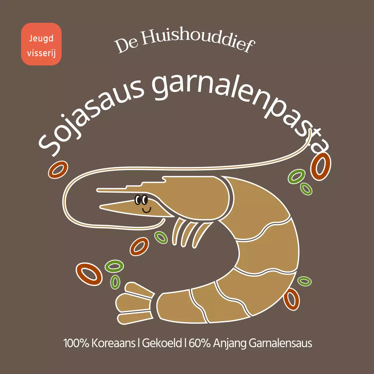 Zeevruchten Sojasaus Garnalenpasta