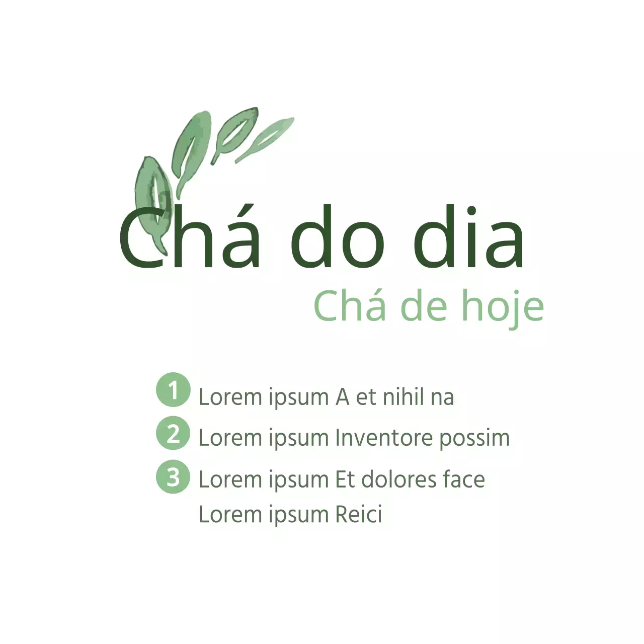Chá do dia