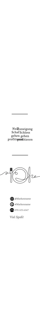 Weiße einfache Icon-Lunchbox