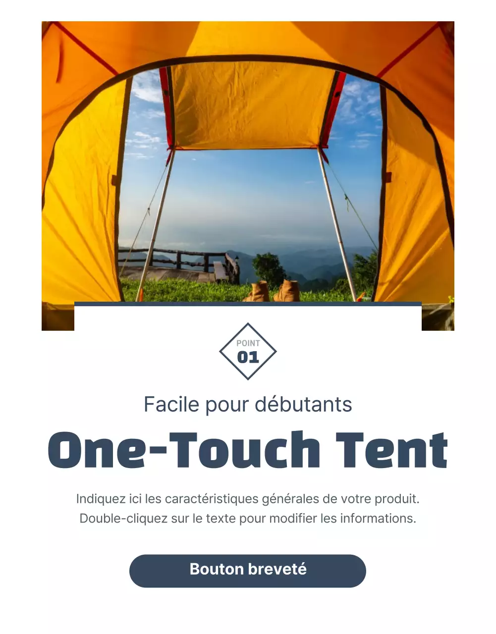 Vente de matériel de camping