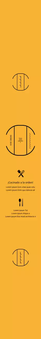 Caja Bento Japonesa Simple Amarilla