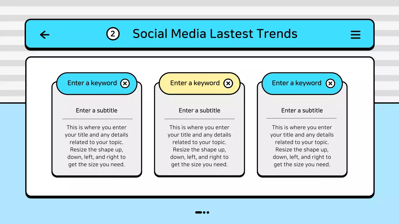 Blue Modern Marketing Report Document Presentation