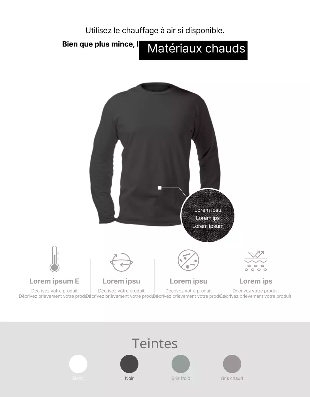 Fièvre aérothermique à l'intérieur