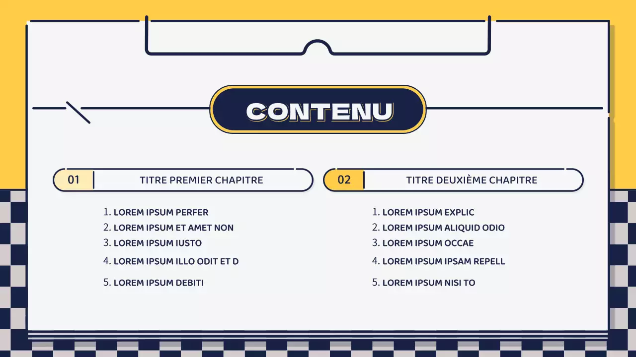 Présentation sur la conception d'icônes mignonnes et basiques en vert et jaune