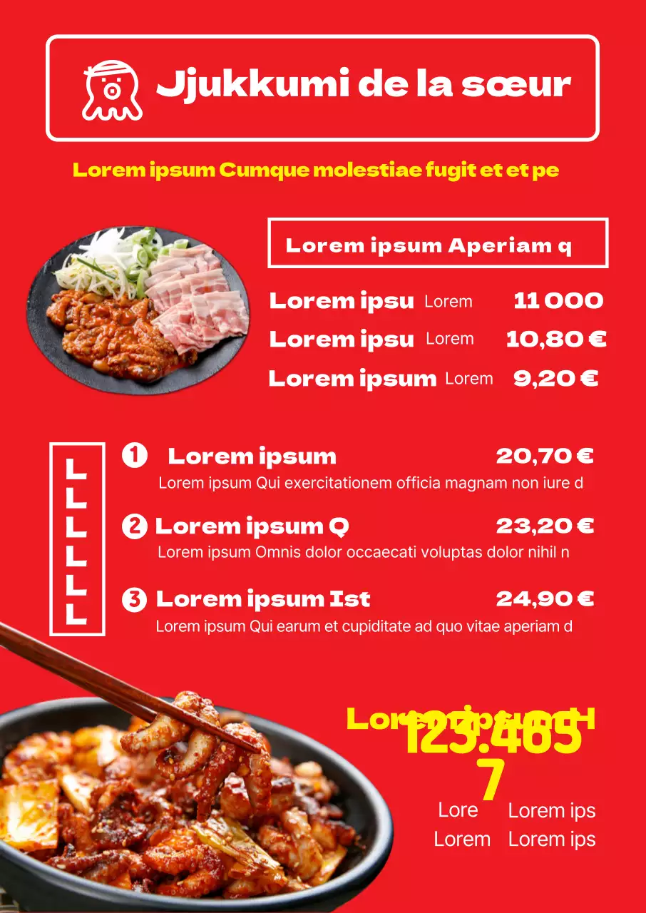 Photo du logo rougeMenu de dégustation en surbrillance