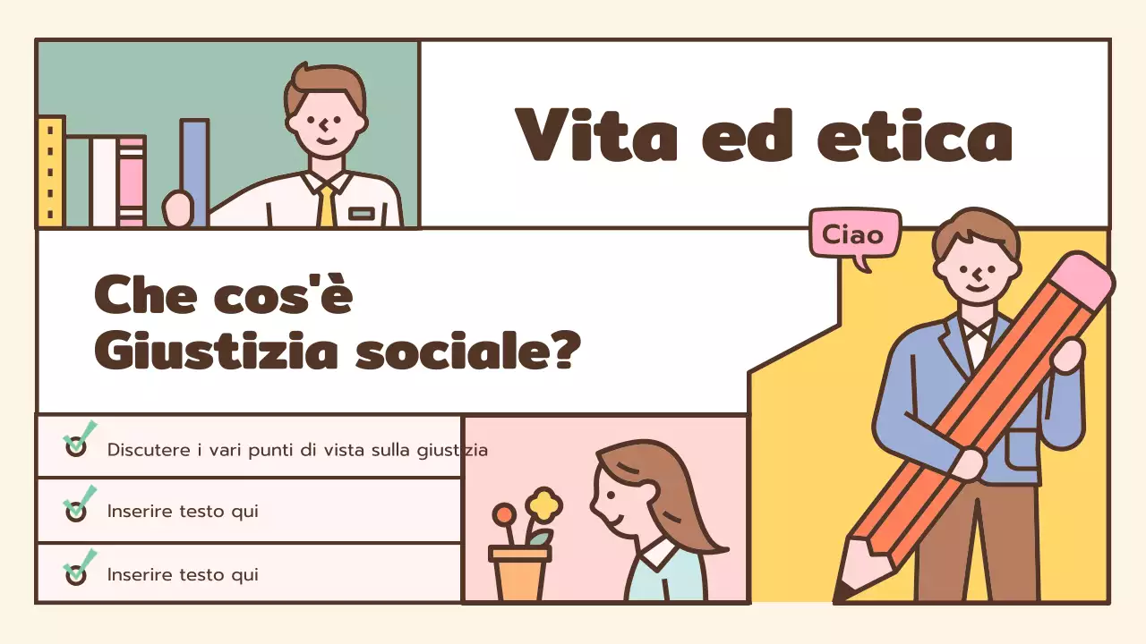 Simpatiche lezioni di vita e di etica in marrone e pastello