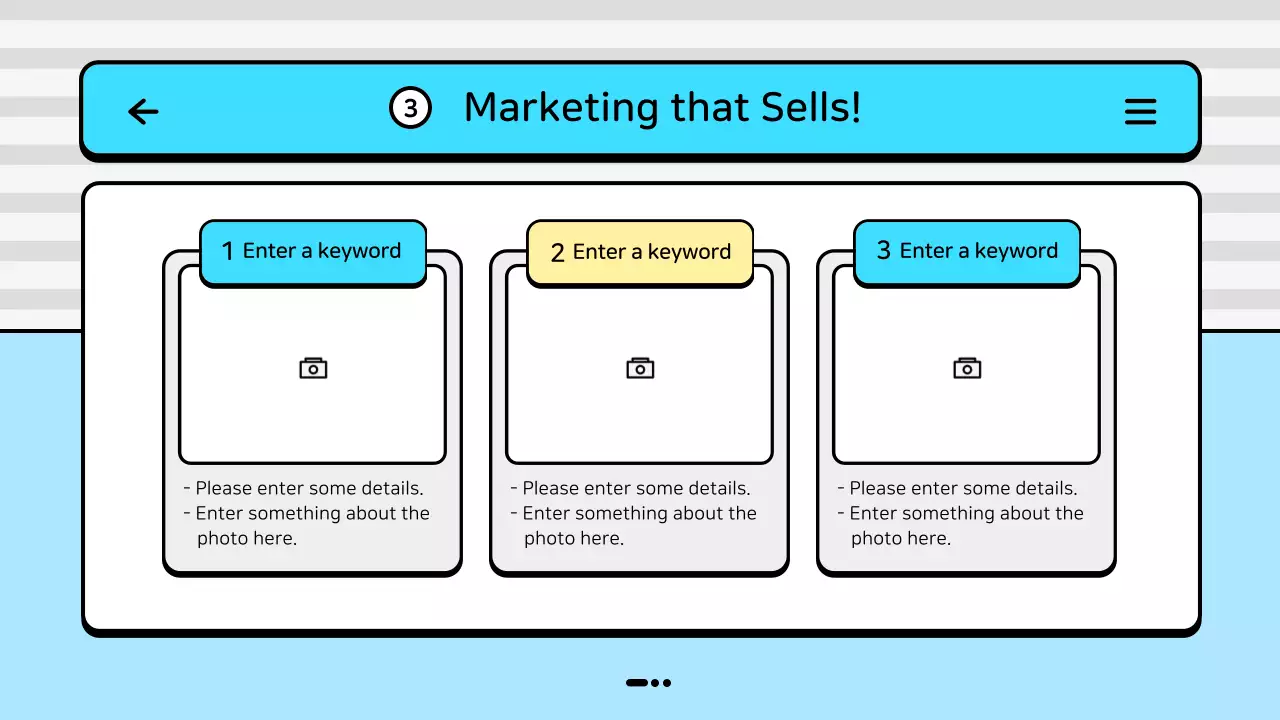 Blue Modern Marketing Report Document Presentation
