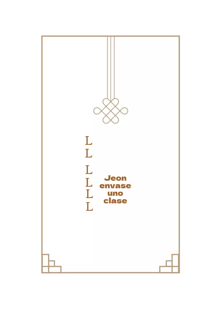 Póster del estuche ilustrado rojo Hanwa