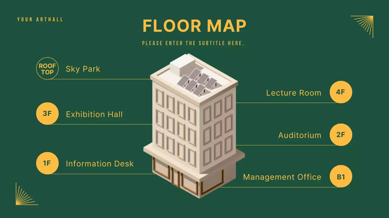다채로운 추상 미술 가이드 프레젠테이션