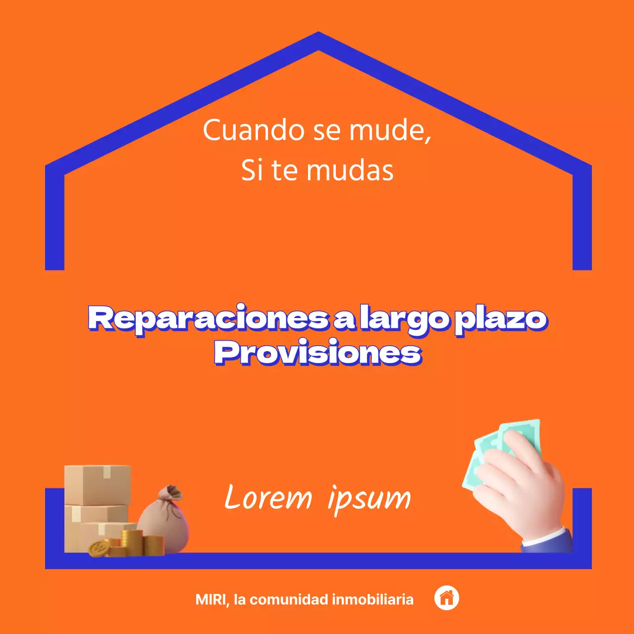 Noticias sobre la tarjeta azul-naranja de reparación a largo plazo de la temporada de mudanzas de otoño