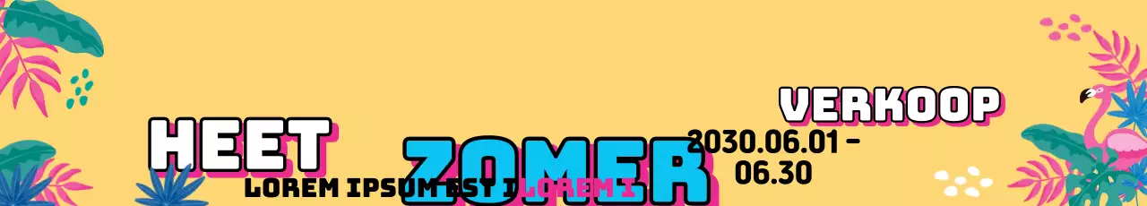 Zomer uitverkoop