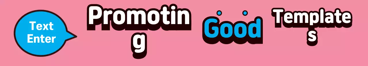 Banner promocional de modelo pop rosa