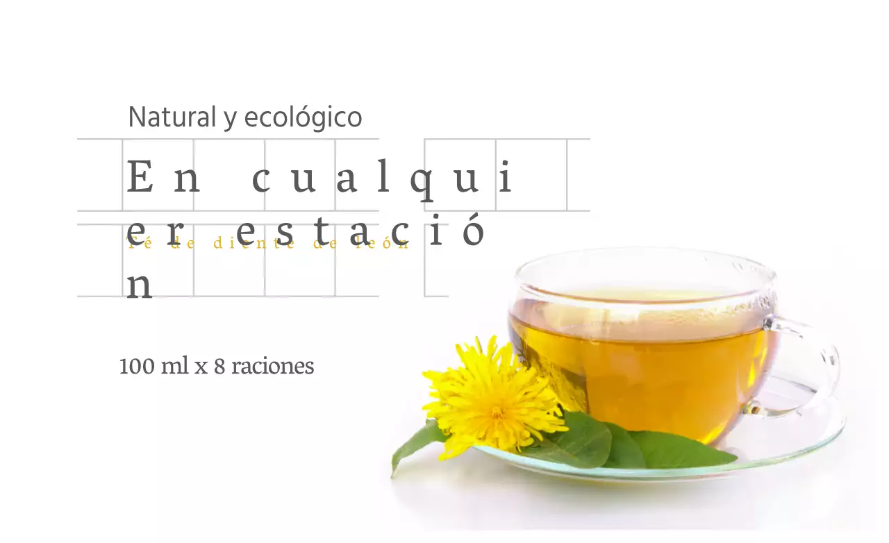 Té de diente de león