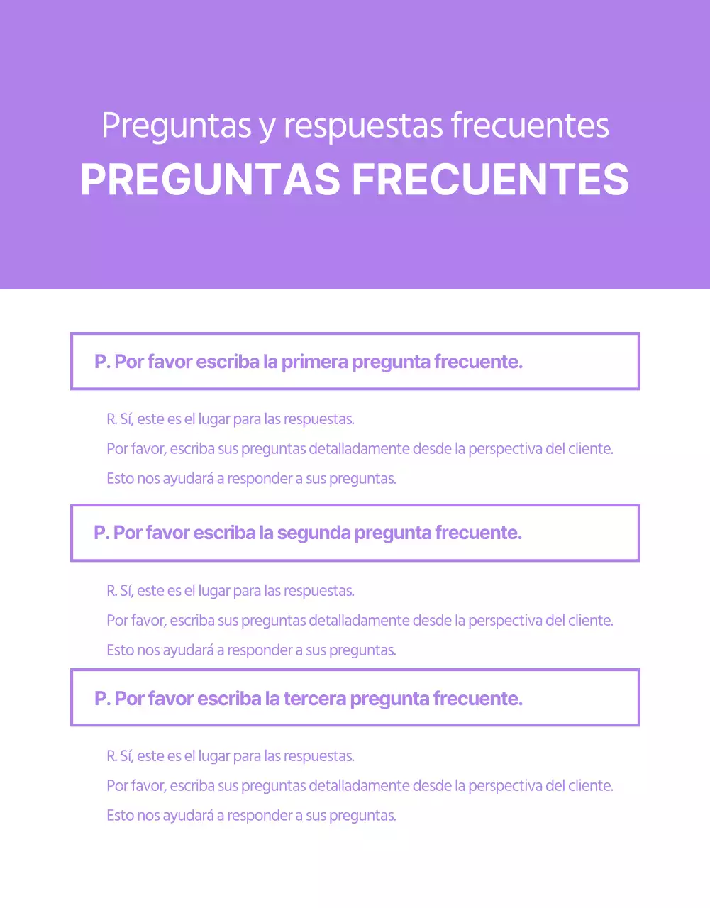 Diseño básico para la venta de productos