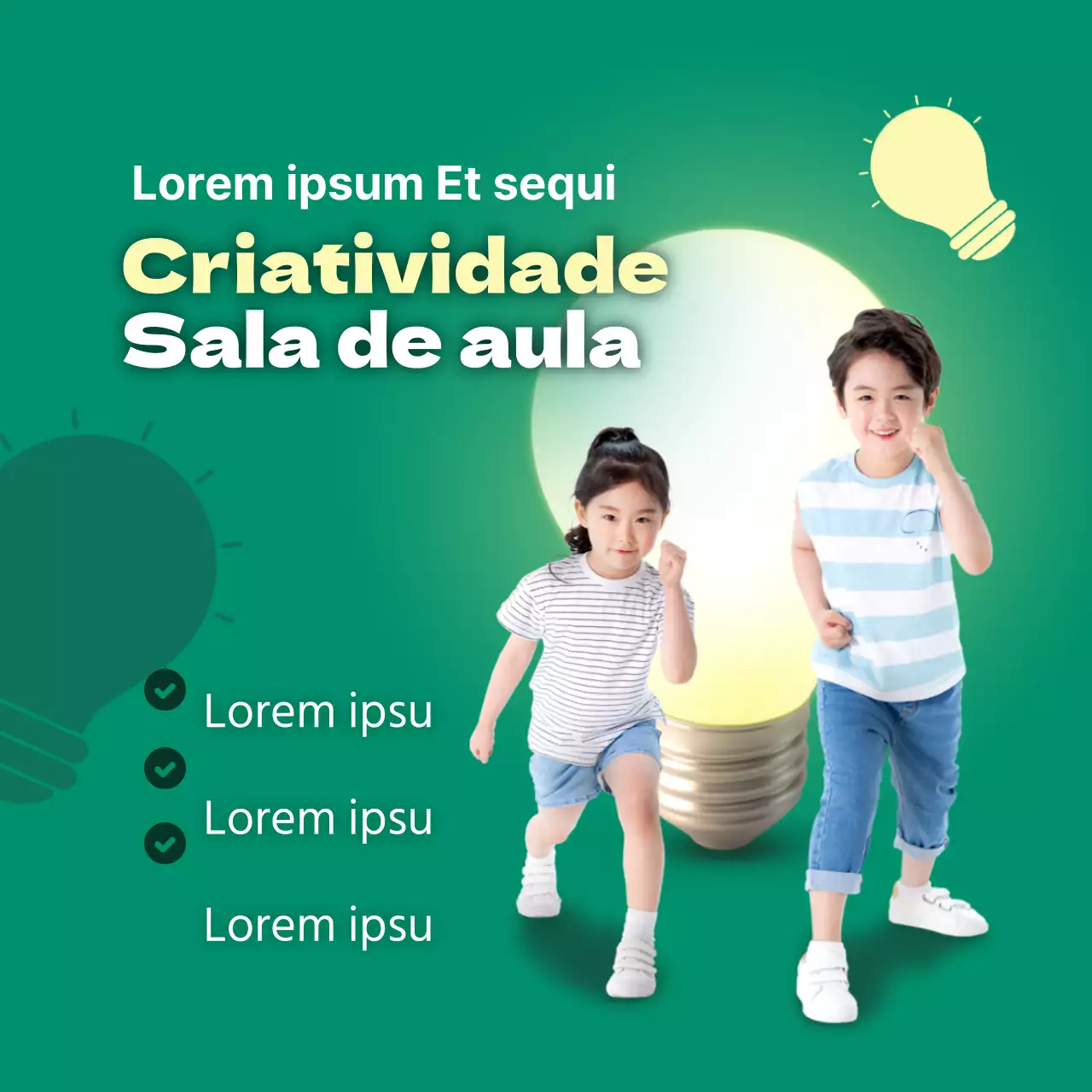 A imaginação do meu filho