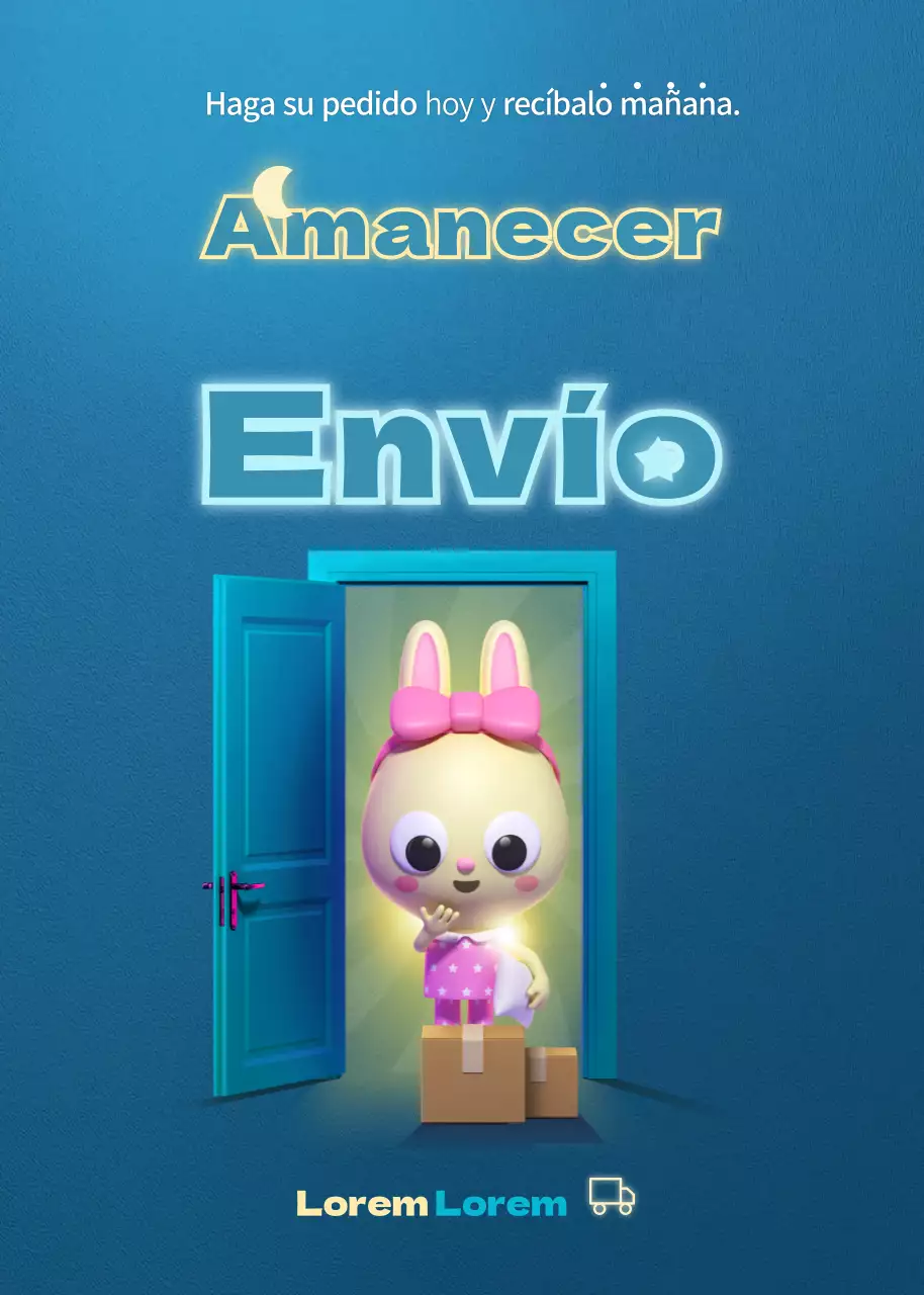 Entrega a primera hora de la mañana